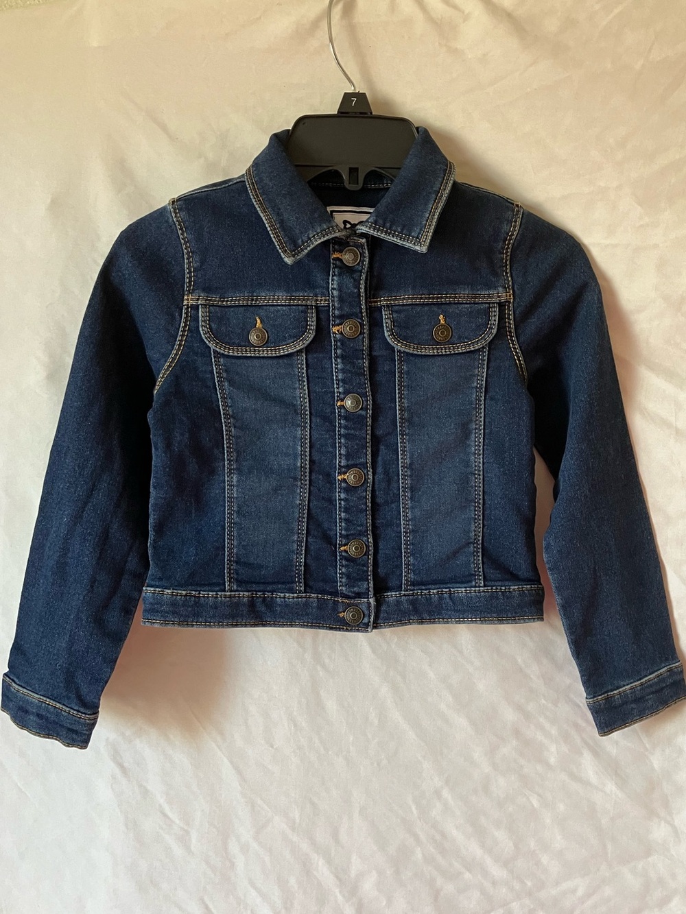 Gymboree Girls Dark Blue Denim Jacket size 5T.